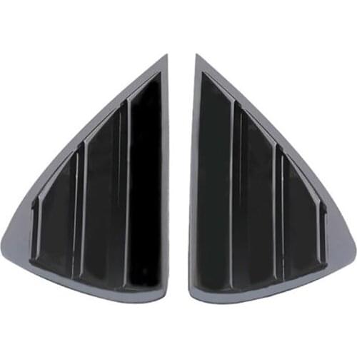 Rear Side Window Louvers, Scoop Louvers Cover Blinds for MG 6 MG6 2017-2020 Car Exterior Accessories
