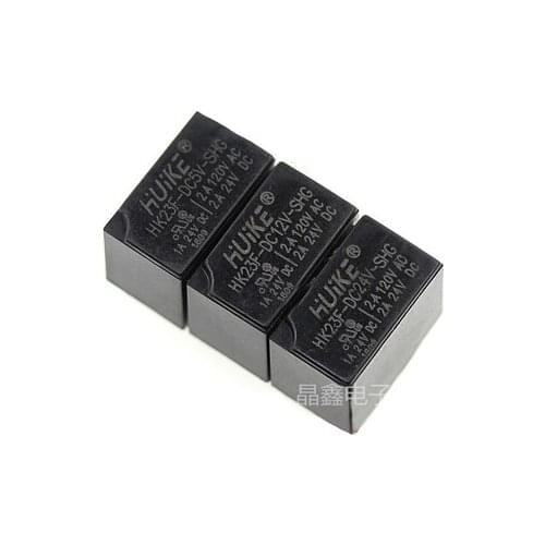NEW signal relay 20pcs/lot HK23F-DC9V-SHG HK23F-DC5V-SHG HK23F-DC12V-SHG HK23F-DC24V-SHG HK23F DC3V SHG 2A 6PIN