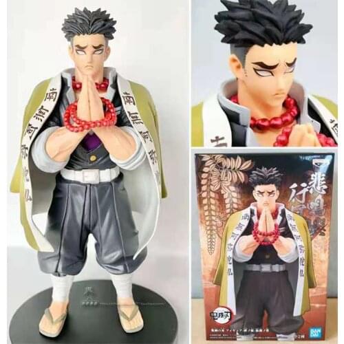 In Stock Original Banpresto Demon Slayer Kimetsu No Yaiba Himejima Gyoumei Action Figure Model Toys Anime Figurals Brinquedos