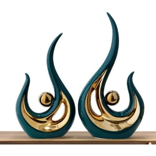 Beauty rich flower crafts copper bronze sculpture Home Furnishing business gifts decoration art office Abstract animal decor