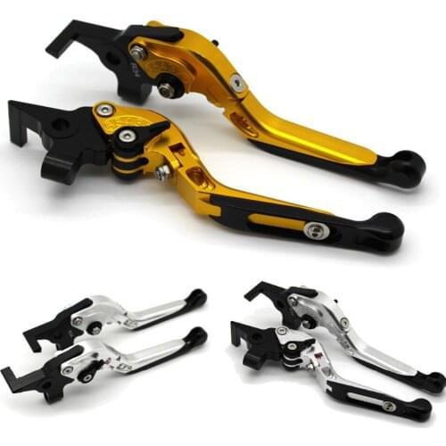 With logo Motorcycle Frame Ornamental Foldable Brake Handle Extendable Clutch Lever For HONDA RC51 RVT1000 SP-1/SP-2 sp1 sp2