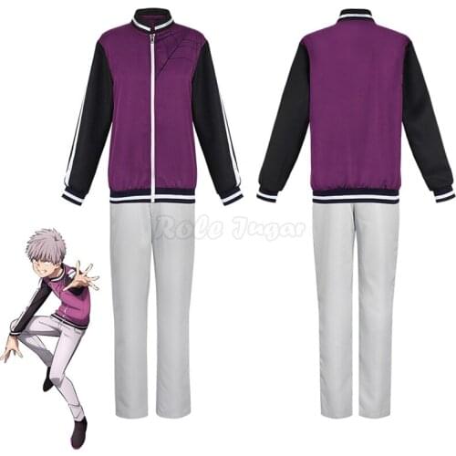 Japanese Anime Kemono Jihen Shiki Tademaru Cosplay Costumes Men Daily Sports Suit (Coat + Pant ) XS-2XL C105M182