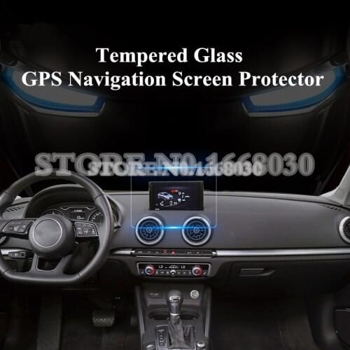 Tempered Glass GPS Navigation Screen Protector For Audi A3 S3 2014-2019 172*102 1pcs Car accesories interior Car decoration