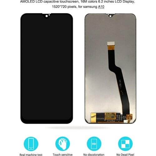 Replacement LCD Touch Panel Screen Digitizer Compatible For Samsung Galaxy A10 A105 LCD Touch Screen Panel Replace