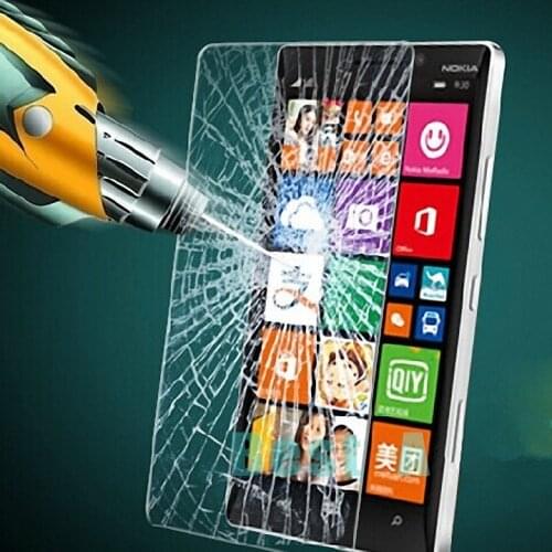 Tempered Glass Screen Protector BAG for Microsoft Nokia Lumia 520 535 540 630 640 730 925 930 950 550 650 Film