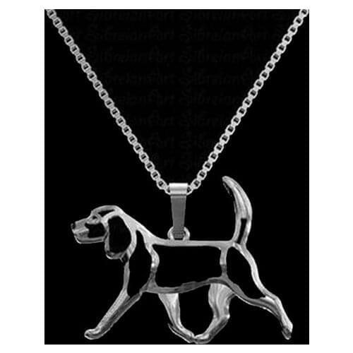 Beagle Necklace Female/Male Gift Jewelry Pet Pendant free ship