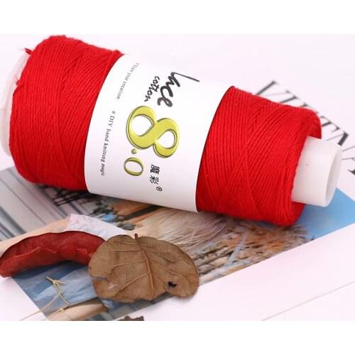 1PC=50g Cotton Lace Yarn Thread Crochet Knitting 1.0mm Crochet Hooks For Hand Knitting Sweaters, Scarves, Shawls