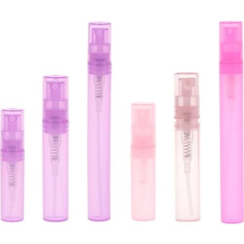 2/3/5ml Mini Refillable Empty Perfume Atomizer Spray Bottle Containers Travel QX2E