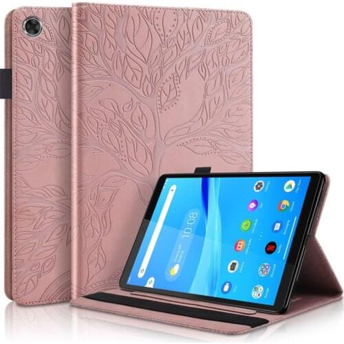 3D Tree Embossed Case for Lenovo Tab M8 TB 8505f TB-8505X TB-8505I 8 inch Funda for Tablet Lenovo Tab M8 fhd M 8 Case Cover