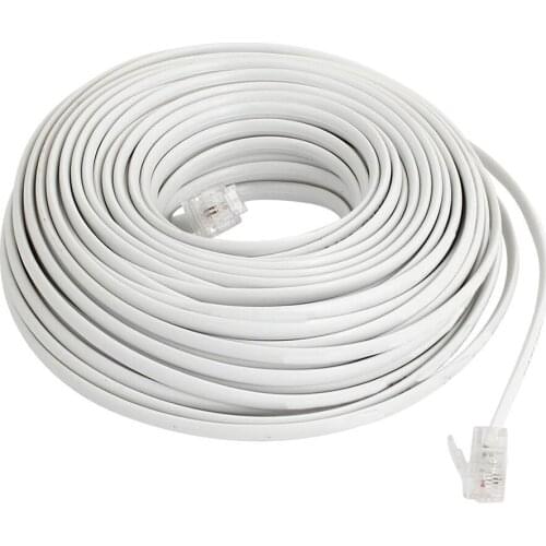 2m White Individually Packaged Finished Network Cable, 8-core Crystal Head Network Cable, Computer Cable