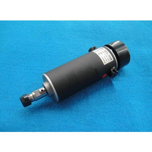 DC110V 500W ER11 high-speed brush with air cooling spindle motor with power fixed DIY engraving machine spindle