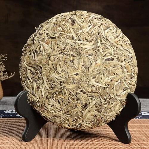 300g Chinese Organic Chinese Tea Silver Needle Bai Hao Yin Zhen Fuding White Cake