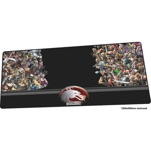 Mortal kombat mouse pad gamer Personality 120x50cm notbook mouse mat gaming mousepad large Boy Gift pad mouse PC desk padmouse