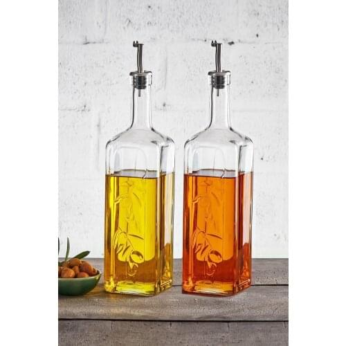 Kitchen Olive Oil Vinegar Storage Bottle Set BBQ Leakproof Dispenser Container For Salad Kitchenware Cook Accessory Gravy Boat