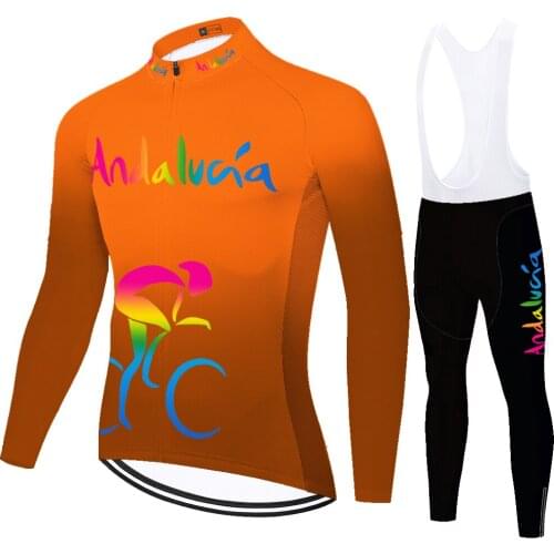 Andalucia Summer Spirng Mallot Verano Cyclisme Maillot Ropa Hombre Jersey Equipamento De Ciclismo Abbigliamento Ciclismo