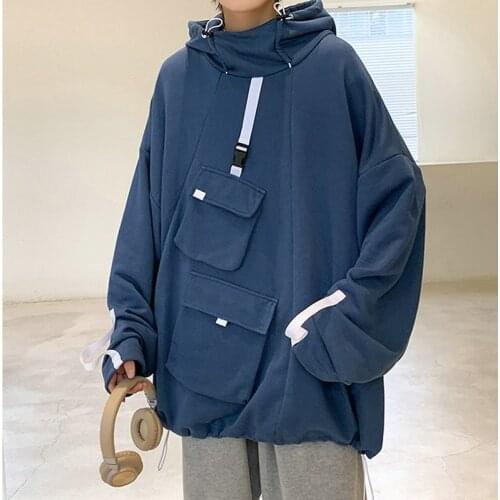 Men Hoodies Plus Size Streetwear Hooded Sportswear Sweatshirts Male Black 2021 Spring Autumn Hip Hop Pullover Hoodies Sweatshirt