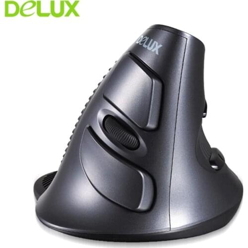 Ergonomic Vertical Mouse Wireless Optical Computer Mice 6D Adjustable DPI Gaming Mouse With Removable Palm Rest For Laptop