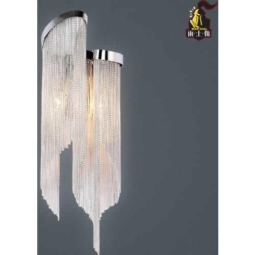 Lamparas de techo colgante moderna living room decoration rope glass ball aisle corridor bedroom wall lamp