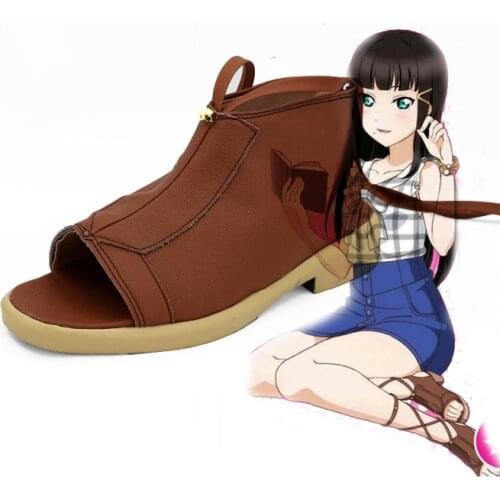 New Anime Lovelive!Sunshine!! Kurosawa Dia Cosplay Boots