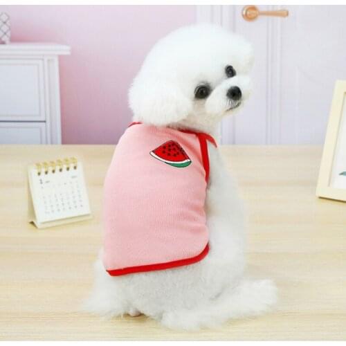 Half-length Sling Dog Clothes Cool Pet Clothes Short Teddy Cat Clothes DogT-shirt Puppy Fashion Breathable Vest