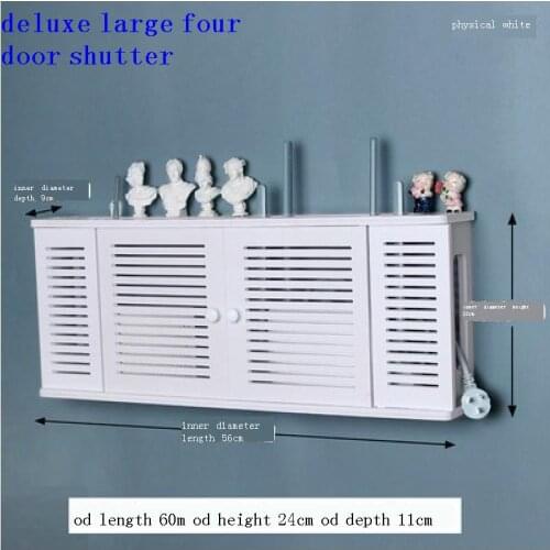 Gift Acrilico Bureau Home Organizer Boite De Cofre Tv Set-top Wifi Rangement Caja Almacenamiento Caixa Organizadora Storage Box