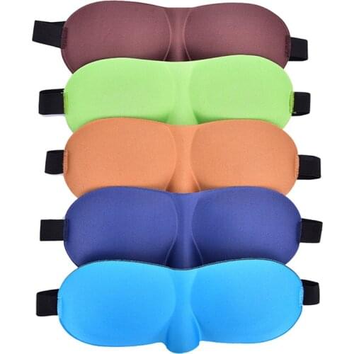 15Style Soft Portable Blindfold Travel Eyepatch 3D Sleep Mask Natural Sleeping Eye Mask Eyeshade Cover Shade Eye Patch Women Men