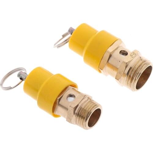 3/8" 1/2" BSP 8kg Air Compressor Safety Relief Valve Pressure Release Regulator For Pressure Piping/Vessels