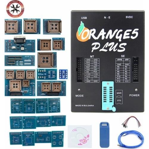 2021 Newest Orange5 Plus V1.35 Programmer With Full Adapters Enhanced Function ECU Programmer For Cars Free Shipping