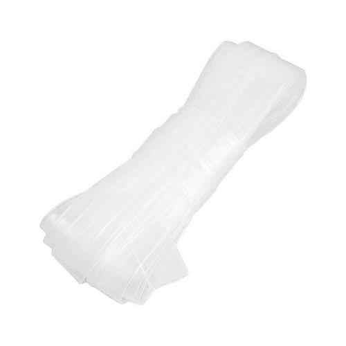 15mm Diameter Clear Polyolefin Heat Shrinking Tube 8M 26.2Ft