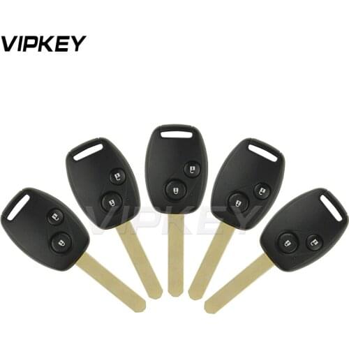 Remotekey 5pcs HLIK-1T 2 button 434Mhz PCF7961-ID46 chip car Remote key for Honda CIVIC ACCORD JAZZ CRV HRV