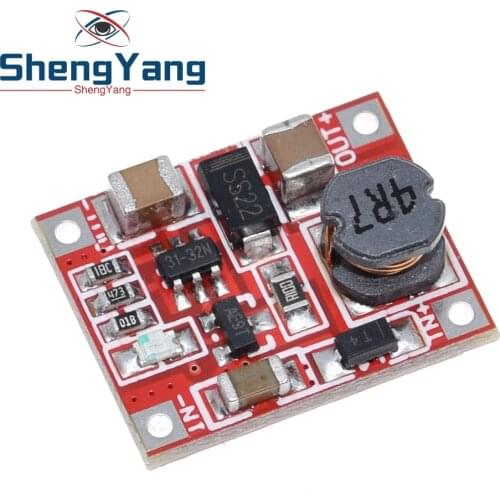ShengYang DC-DC Boost Power Supply Module Converter Booster Step Up Circuit Board 3V to 5V 1A Highest Efficiency 96