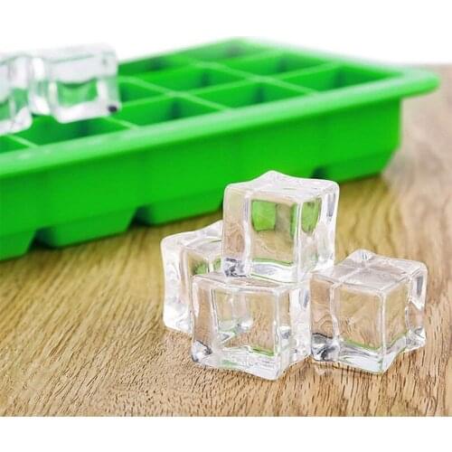 Silicone Ice Maker Mould DIY Creative Ice Cube Mold Silicone Ice Tray Fruit Ice Cube Maker Bar Kitchen Accessories