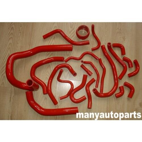 SILICONE RADIATOR & ANCILARRY HOSE SUIT FOR TOYOTA SUPRA MA70 MK3 7M-GT/7MGTE turbo 3.0L
