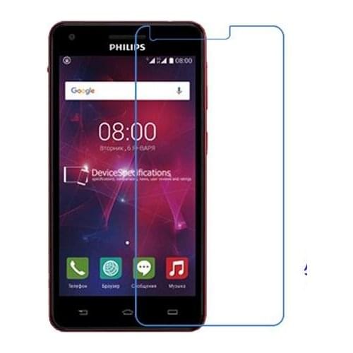 V377 film 2pcs/lot HD transparent protective film for Philips v377 guard screen film to mobile phone high quality protective 5.0