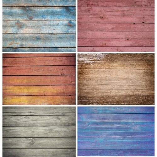 Vinyl Custom Board Texture Photography Background Wooden Planks Floor Photo Backdrops Studio Props 201118REP- 04