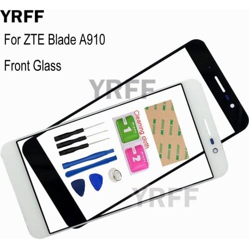 5.5'' (No Mobile Touch Screen) Outer Glass For ZTE Blade A910 BA910 Front Glass Panel Replacement