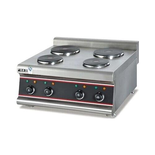 Supper quality Counter Top Electric 4-Plate Cooker Table electric Range with 2 burners commericial electric cooker
