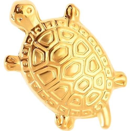 Japanese Cute Money Turtle Asakusa Temple Small Golden Tortoise Guarding Praying for Fortune Home Furnishing Jewelry Findings