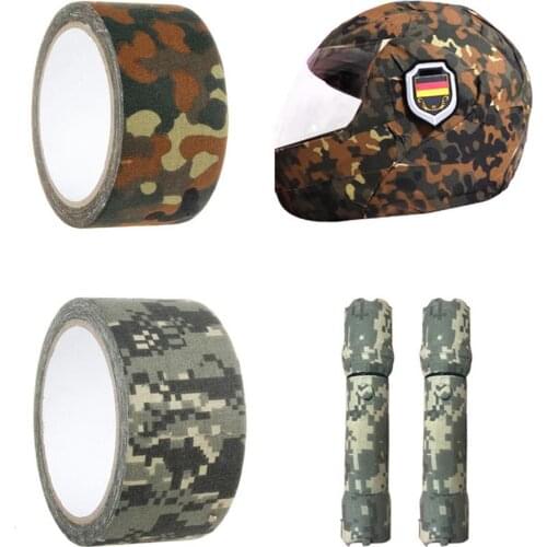 10m Self-adhesive Camouflage Outdoor Hunting Anglers Cloth Bandage For Repairing Bundling Splicing Covering Camouflage