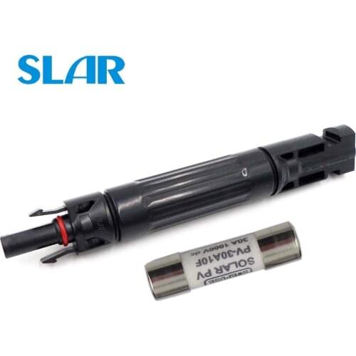 5A 10A 15A 20A 30A 1000VDC Fuse Use for solar cell panel Fuse Holder Protective PV Connector Fuse protection PV Photovoltaic