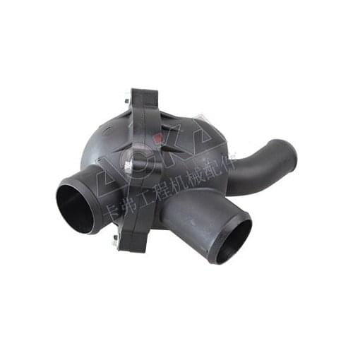 Free shipping for Doosan DH300-5 Engine thermostat assembly, thermostat assembly 65.06401-6040 digger parts