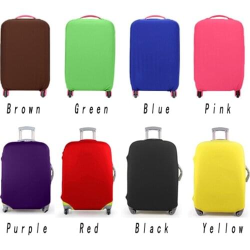 Luggage Covers Protector Travel Luggage Suitcase Protective Cover Stretch Dust Covers For Travel Accessories Luggage Supplies
