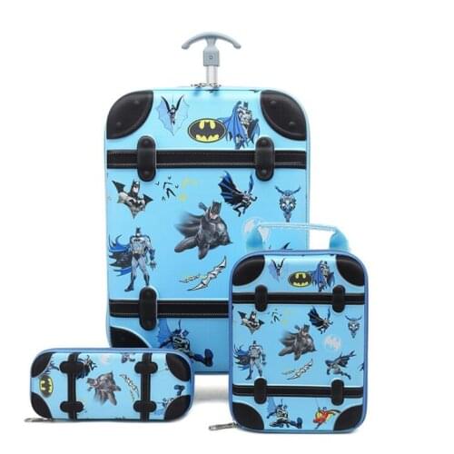 Kids Rolling School Bags girl Boys trolley suitcase Children Travel suitcase wheeled school backpack Trolley Bags with wheels