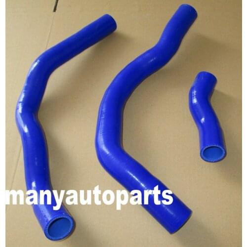 FOR MINI COOPER S JCW W11 1.6 R52 04-08/R53 01-06 SILICONE RADIATOR/COOLANT HOSE BLUE