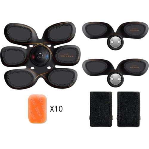 Electric Weight Loss Stickers Muscle Relaxation Massager Exerciser Fitness Equipment Control EMS Smart Fitness Abdominal Muscle