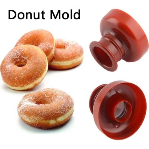 1pc Donut Mold DIY Baking Tool Fondant Cakes Mould Cake Decor Donut Maker Sweet Food Bakeware Baking Doughnuts Cookie Cake Tools