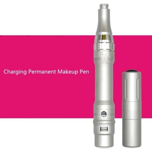 Charging Long Lasting Tattoo Machine Swiss Motor Professional Makeup Eyebrow Lip Eyeliner Pen Permanent Makeup Machine