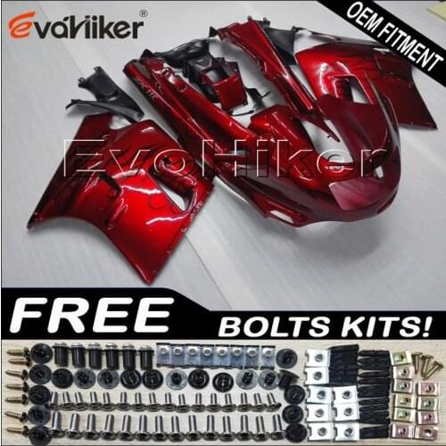 Motorcycle cowl ZX11 ZZR1100 1990 1991 1992 1993 1994 1995 1996 1997 1998 1999 2000 2001 red ABS Fairings