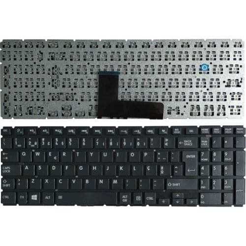 New PO keyboard for Toshiba Satellite L50-B L55-B L55DT-B S50-B S55-B Portuguese Laptop Keyboard black