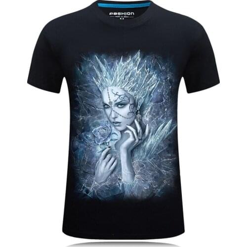 2021 New European 3d Short Sleeved T-shirt Summer Personality Plus Size S-6xl Loose Stretch Casual Simple Men Top Free Shipping